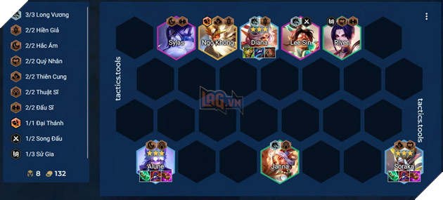 DTCL Mùa 11: Hướng dẫn đội hình Hắc Ám hỗn hợp mạnh nhất rank Cao Thủ 3