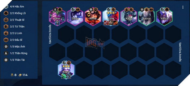 DTCL Mùa 11: Hướng dẫn đội hình Hắc Ám hỗn hợp mạnh nhất rank Cao Thủ