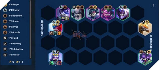 DTCL Mùa 11: Hướng dẫn đội hình Hắc Ám hỗn hợp mạnh nhất rank Cao Thủ 2