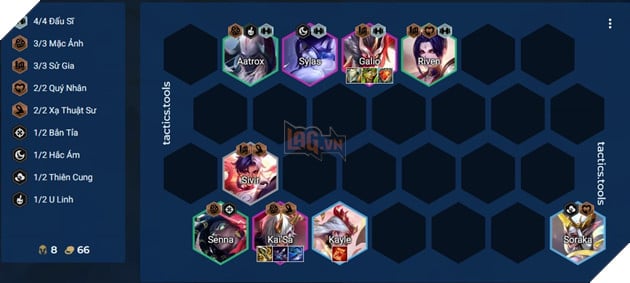 DTCL Mùa 11: Hướng dẫn đội hình Sử Gia hỗn hợp mạnh nhất rank Thách Đấu 2