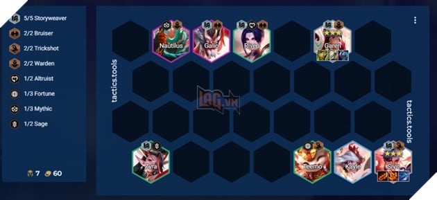 DTCL Mùa 11: Hướng dẫn đội hình Sử Gia hỗn hợp mạnh nhất rank Thách Đấu