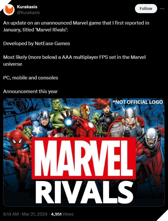 Xuất Hiện Tin Đồn Sẽ Có Game Marvel FPS Dành Cho Mọi Hệ Máy, Bao Gồm Cả Điện Thoại 2