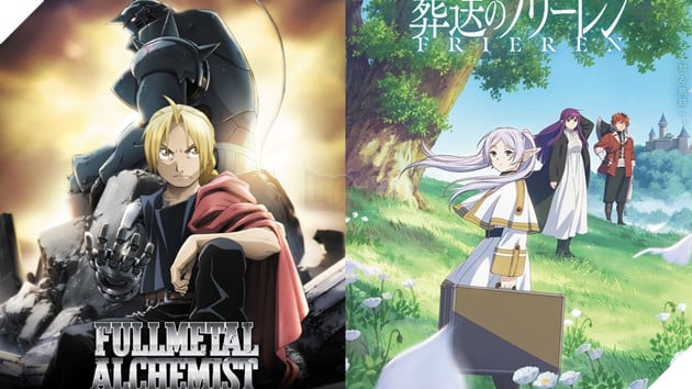  Fullmetal Alchemist mất ngôi vương trên MyAnimeList, Frieren vươn lên dẫn đầu