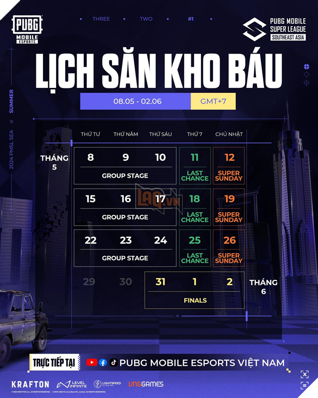 Giải Đấu PUBG MOBILE Lớn Nhất Đông Nam Á - 2024 PMSL SEA Trở Lại Với Giải Mùa Hè 2