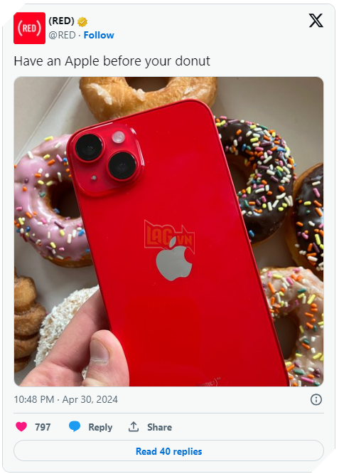 iPhone 15 Sẽ Ra Mắt Phiên Bản Product RED 2