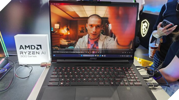 MSI Giới Thiệu Loạt Laptop Tích Hợp AI Được Trang Bị Chip AMD