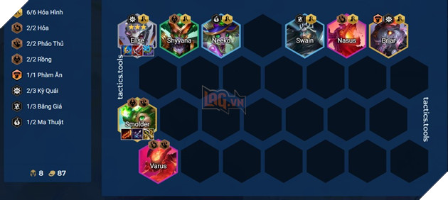 DTCL Mùa 12: Hướng dẫn đội hình Hóa Hình hỗn hợp mạnh nhất rank Thách Đấu dễ ghép 4