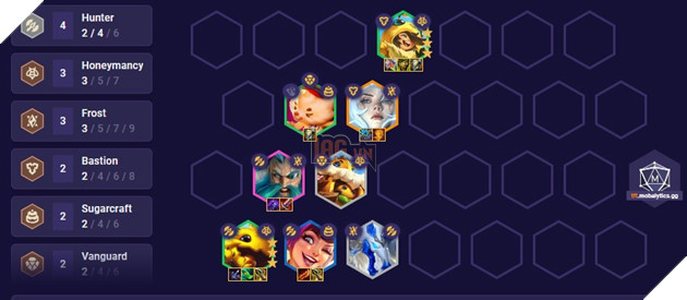 DTCL Mùa 12: Hướng dẫn đội hình Ong Mật hỗn hợp mạnh nhất rank Cao Thủ 4