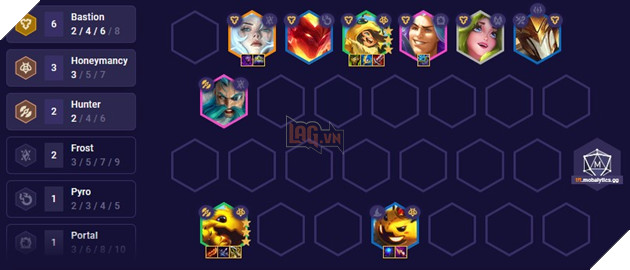 DTCL Mùa 12: Hướng dẫn đội hình Ong Mật hỗn hợp mạnh nhất rank Cao Thủ 5