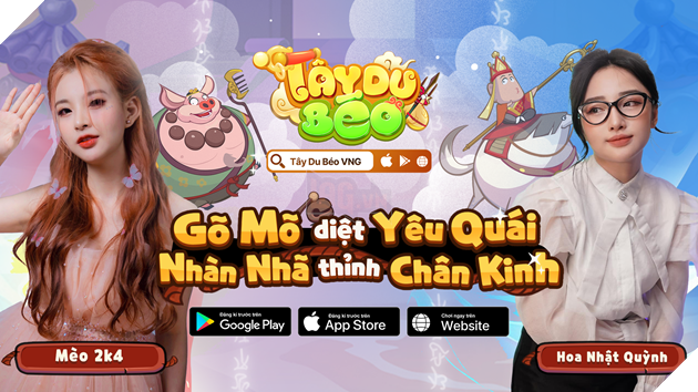 Tây Du Béo VNG Tựa Game Chiến Thuật, Rảnh Tay Vượt Ải Chính Thức Ra Mắt 