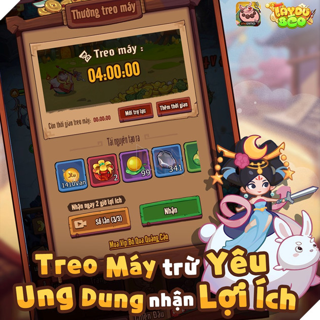 Tây Du Béo VNG Tựa Game Chiến Thuật, Rảnh Tay Vượt Ải Chính Thức Ra Mắt  3