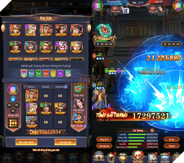 Lục Tung Tam Quốc - Vplay sở hữu gameplay đề cao chiến thuật, thử tài điều binh khiển tướng 2