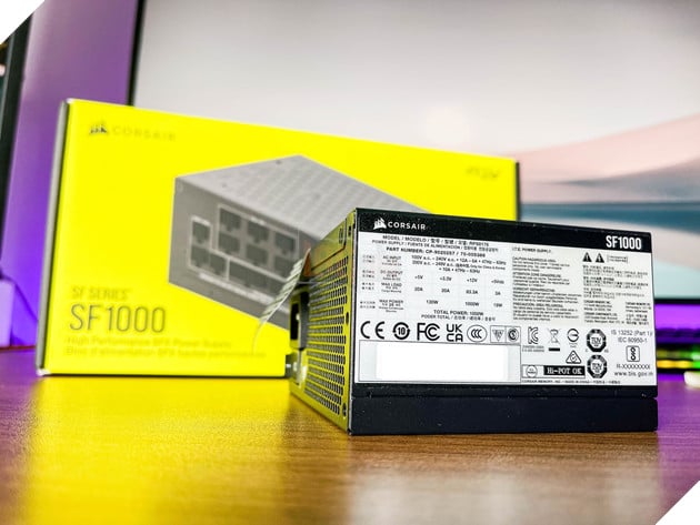 Corsair SF1000 - Bộ Nguồn SFX 1000W Mạnh Mẽ, Nhỏ Gọn, Hoàn Hảo Cho PC Gaming 12