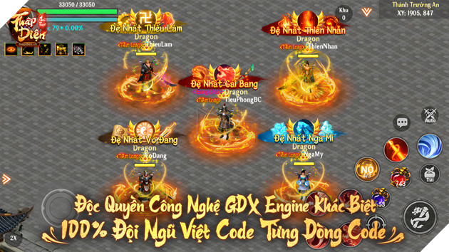 Thập Diện Mai Phục Game kiếm hiệp chính tông 100% phát triển bởi người Việt trên công nghệ GDX Engine độc quyền, chính thức ra mắt