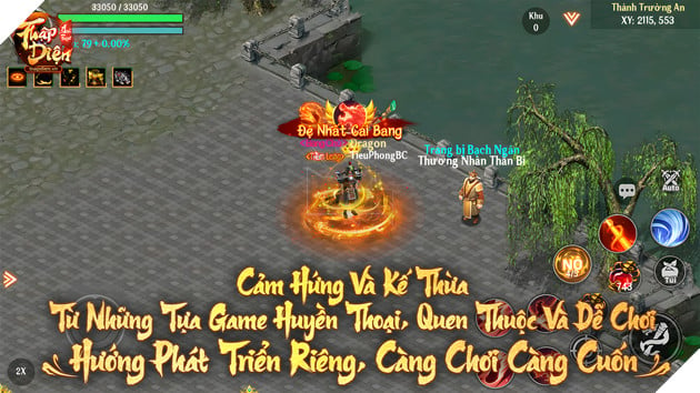 Thập Diện Mai Phục Game kiếm hiệp chính tông 100% phát triển bởi người Việt trên công nghệ GDX Engine độc quyền, chính thức ra mắt 4