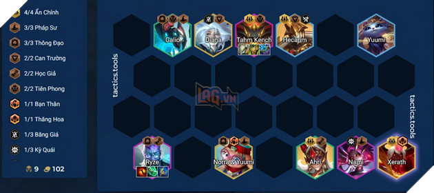 DTCL Mùa 12: Hướng dẫn đội hình Thông Đạo slowroll mạnh nhất rank Cao Thủ 3