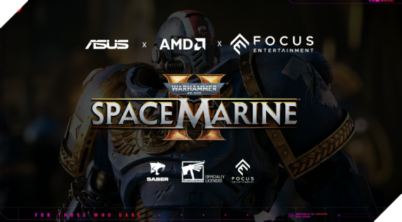 Asus Chính Thức Ra Mắt AMD Radeon RX 7900 XTX Space Marine 2 Limited Edition