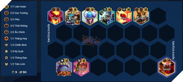 DTCL Mùa 12: Hướng dẫn đội hình Liên Hoàn mạnh nhất rank Cao Thủ quốc tế 2