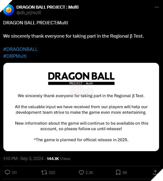 Dragon Ball Project: Multi Của Bandai Namco Công Bố Phát Hành 2025 2