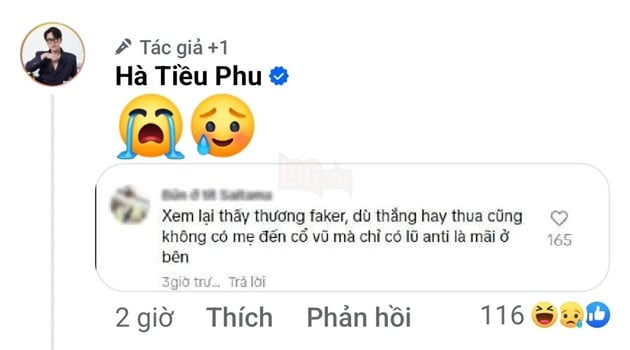 LMHT: Fanpage Hà Tiều Phu có hành động nhắc đến vấn đề nhạy cảm của Faker