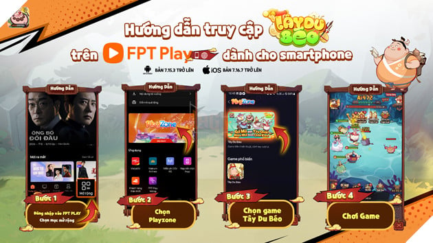 Tây Du Béo VNG Chính Thức Trình Làng Tại FPT Play 2