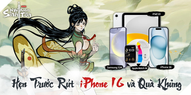 Ngự Kiếm Sinh Tồn - Sảng Khoái Tu Tiên mở đăng ký trước với nhiều phần thưởng hấp dẫn!