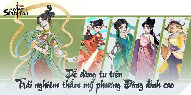 Ngự Kiếm Sinh Tồn - Sảng Khoái Tu Tiên mở đăng ký trước với nhiều phần thưởng hấp dẫn! 6