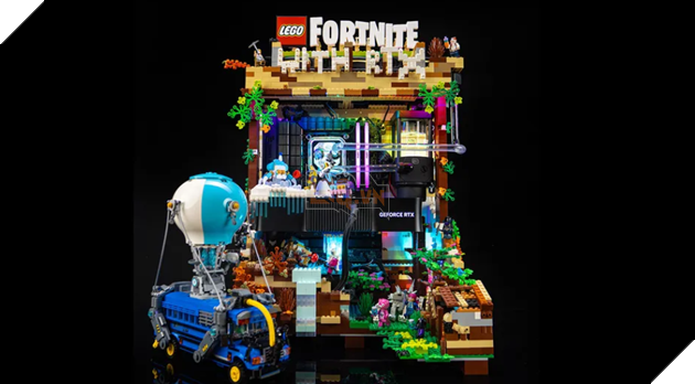 Modder hoàn thành dự án build PC gaming bằng Lego Fortnite với card RTX 4080 Super-powered