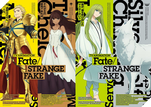 Aniplex Ra Mắt Visual Mới Cho Anime “Fate/strange Fake”