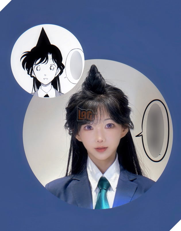 Xuất hiện bộ cosplay Ran Mori đẹp chấn động với tạo hình trong sáng, hồn nhiên