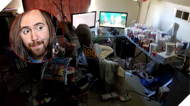 Nam streamer Asmongold bất ngờ dọn dẹp căn nhà siêu bẩn của mình sau khi bị cấm sóng