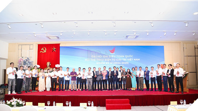 Đại Hội Đại Biểu Toàn Quốc Hội Thể Thao Điện Tử Giải Trí Việt Nam Nhiệm Kỳ IV 2024-2029 