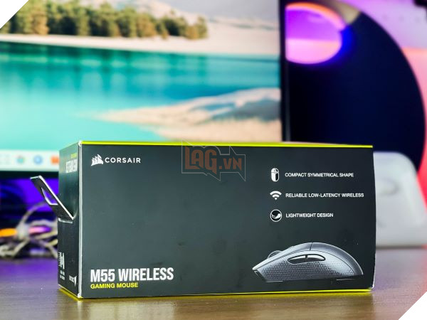Trên tay Corsair M55 Wireless, chuột gaming phân khúc thấp nhưng hiệu năng cao 3