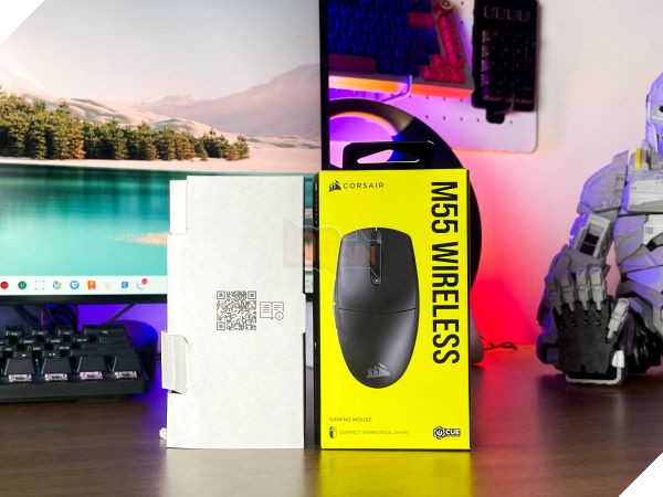 Trên tay Corsair M55 Wireless, chuột gaming phân khúc thấp nhưng hiệu năng cao 5