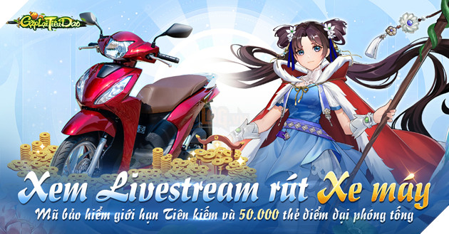 RPG Tiên Hiệp “ Gặp Lại Tiêu Dao” chính thức ra mắt! Tải game quay thưởng xe máy Vision 7