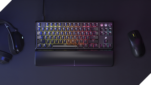 Corsair ra mắt K70 PRO TKL sở hữu tính năng Rapid Trigger và công nghệ FlashTap