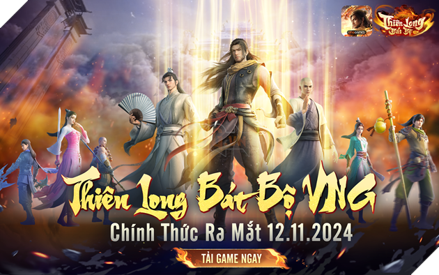 Sáng nay 12/11 Thiên Long Bát Bộ VNG chính thức trình làng game thủ Việt 8