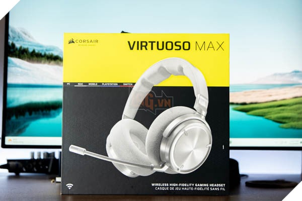 Review Corsair Virtuoso Max Wireless: Trải nghiệm âm thanh đỉnh cao, thiết kế sang trọng 2