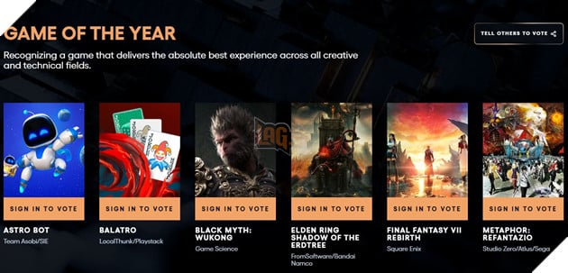 The Game Awards 2024: Tổng Hợp Danh Sách Đề Cử Theo Từng Hạng Mục 31