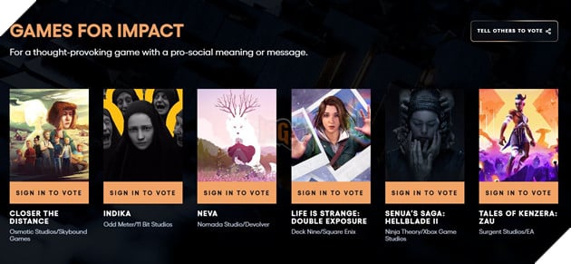 The Game Awards 2024: Tổng Hợp Danh Sách Đề Cử Theo Từng Hạng Mục 11