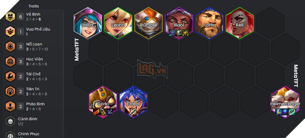 DTCL Mùa 13: Hướng dẫn đội hình Học Viện hỗn hợp mạnh nhất rank Cao Thủ 3