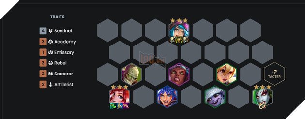 DTCL Mùa 13: Hướng dẫn Top đội hình Phù Thủy Rank Kim Cương siêu sát thương mạnh nhất 4