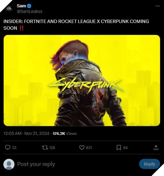 Nhiều Khả Năng Fortnite Sẽ Hợp Tác Với Cyberpunk 2077 Trong Tương Lai Gần 3