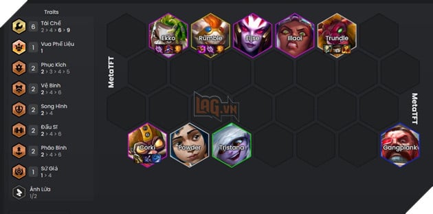 DTCL Mùa 13: Hướng dẫn đội hình Tái Chế cơ bản mạnh nhất rank Thách Đấu 3