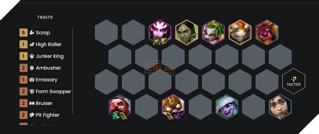 DTCL Mùa 13: Hướng dẫn đội hình Tái Chế cơ bản mạnh nhất rank Thách Đấu 2