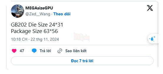 RTX 5090 sử dụng chip lớn nhất của Nvidia kể từ RTX 2080 Ti 2