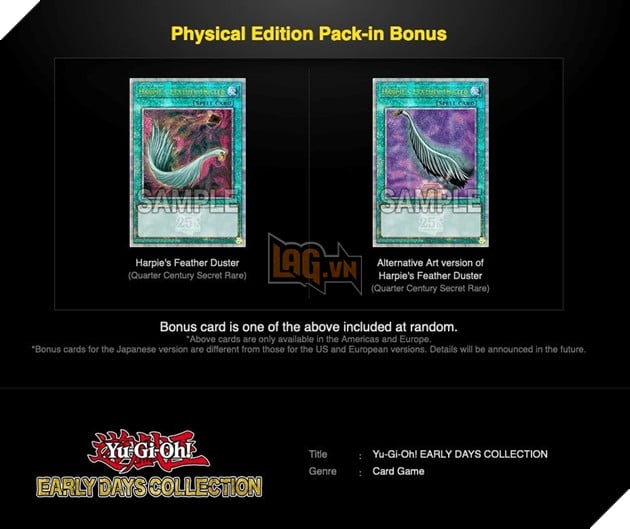 Rò Rỉ Danh Mục Các Trò Chơi Trong Gói Yu-Gi-Oh: Early Days Collection Ra Mắt Tháng 2 Năm Sau 3