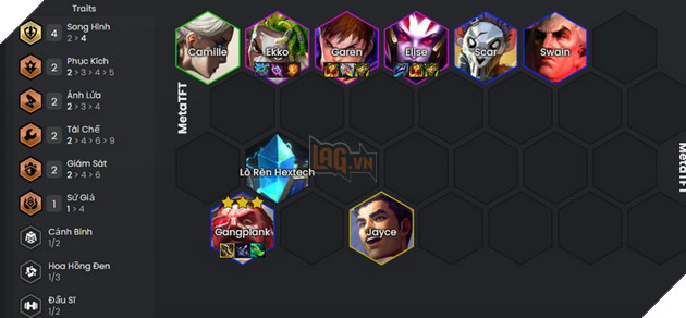 DTCL Mùa 13: Hướng dẫn đội hình Song Hình đa hệ tộc mạnh nhất rank Thách Đấu 2