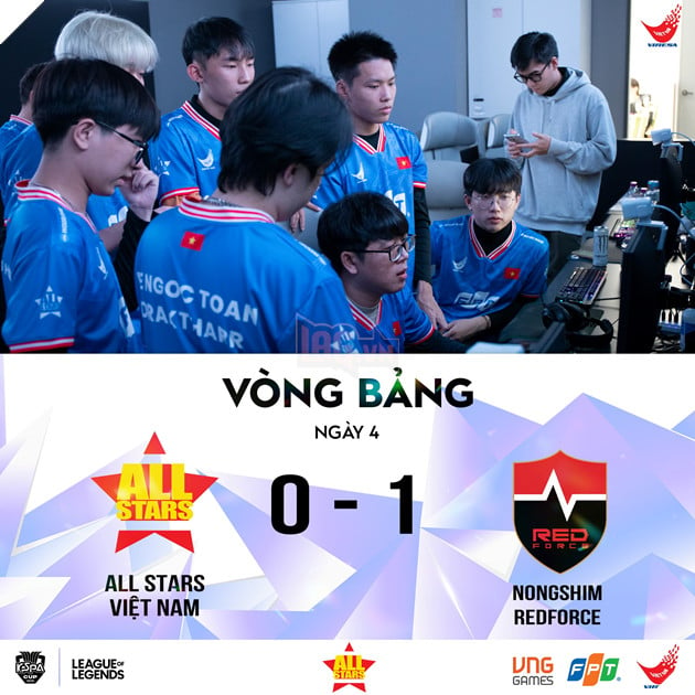 KeSPA Cup 2024: All Stars Việt Nam Chính Thức Rời Cuộc Chơi 2