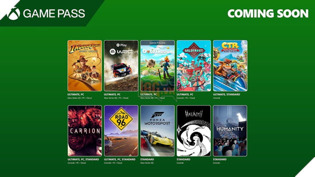 Xbox Game Pass Công Bố Danh Sách Game Ra Mắt Nền Tảng Nửa Đầu Tháng 12